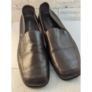 Predictions Leather Collection Loafers 9 Brown GUC